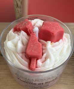 Bougies Chantilly Violette & Rose - Solea Bougies