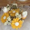 Bouquet marguerite & tulipe - Solea Bougies