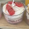 Bougie Violette & Rose - Solea Bougies