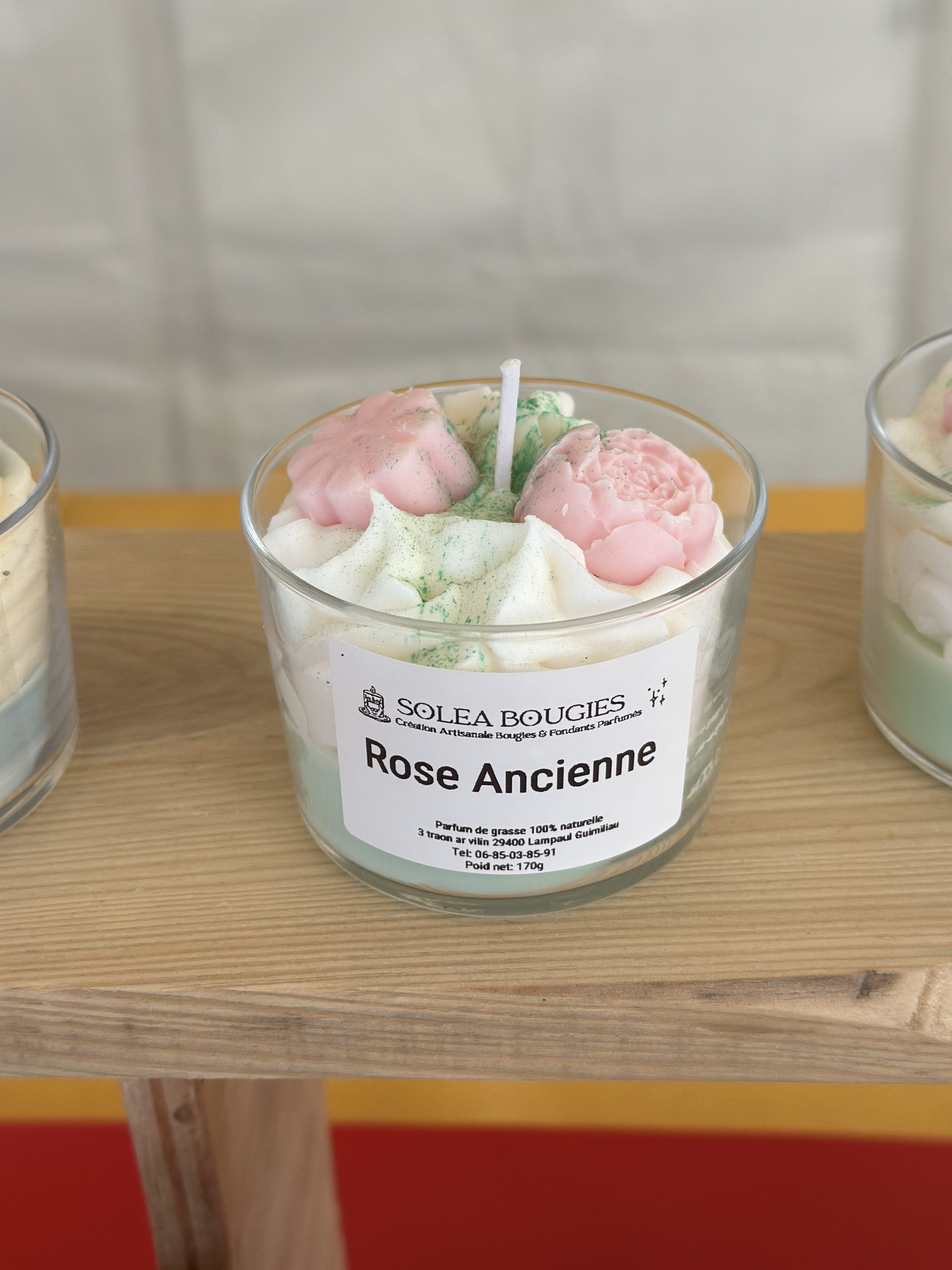 Rose Ancienne - Solea Bougie