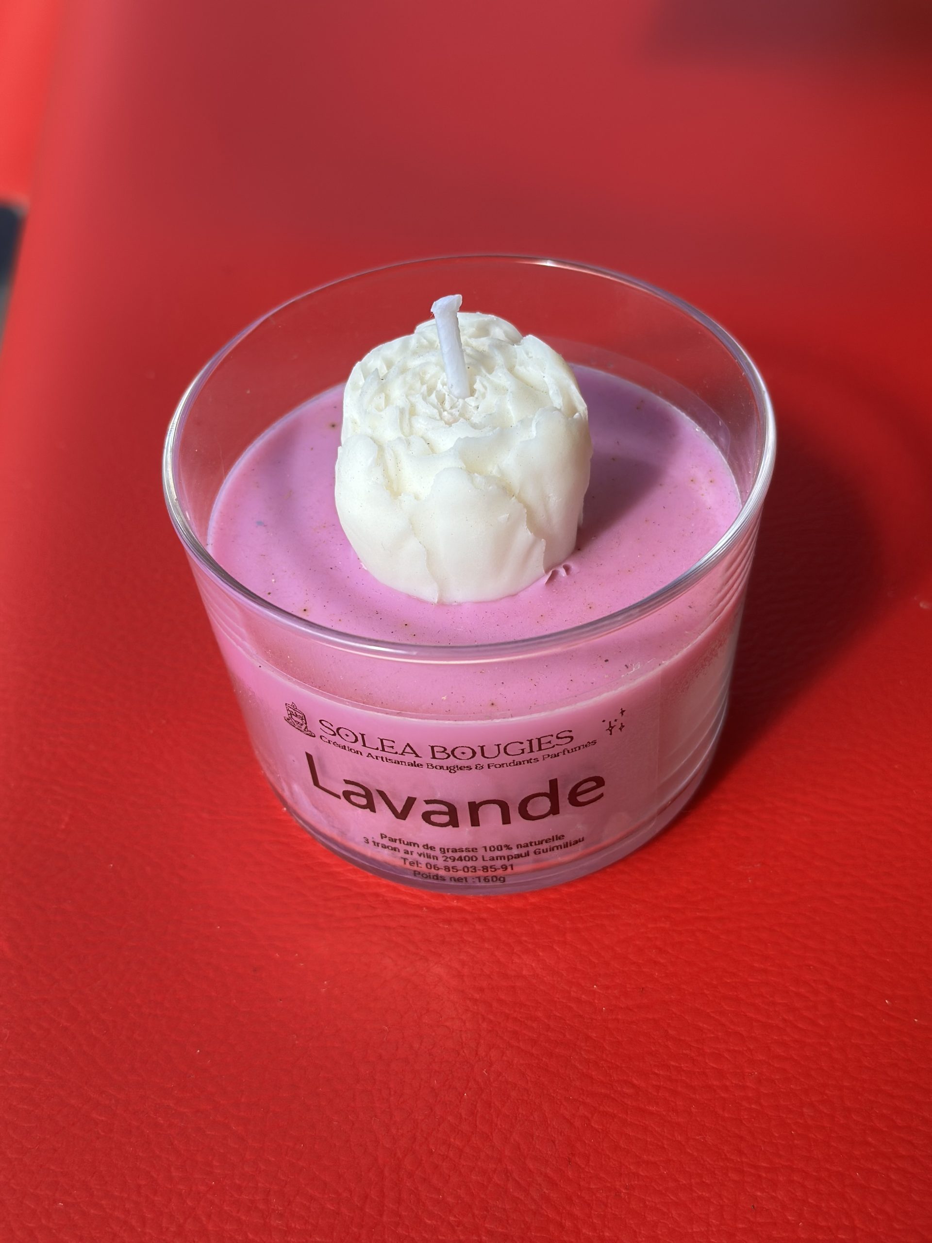 Lavande - Bougie artisanale - Solea Bougies