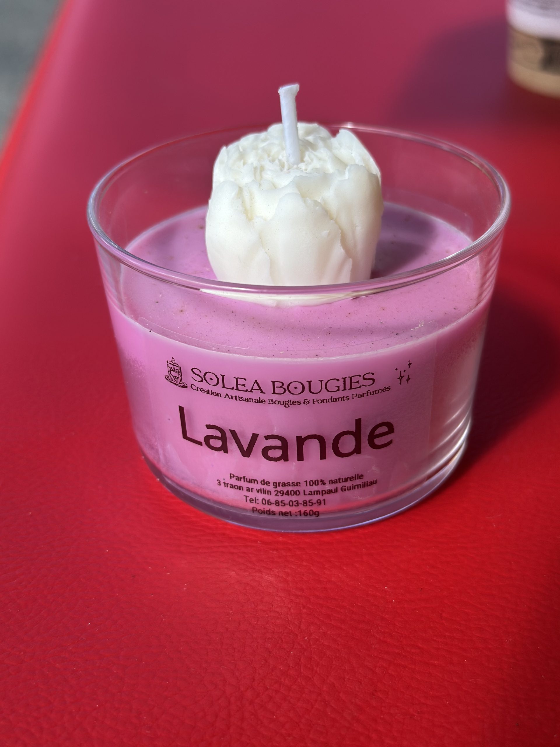 Lavande - Bougie artisanale - Solea Bougies