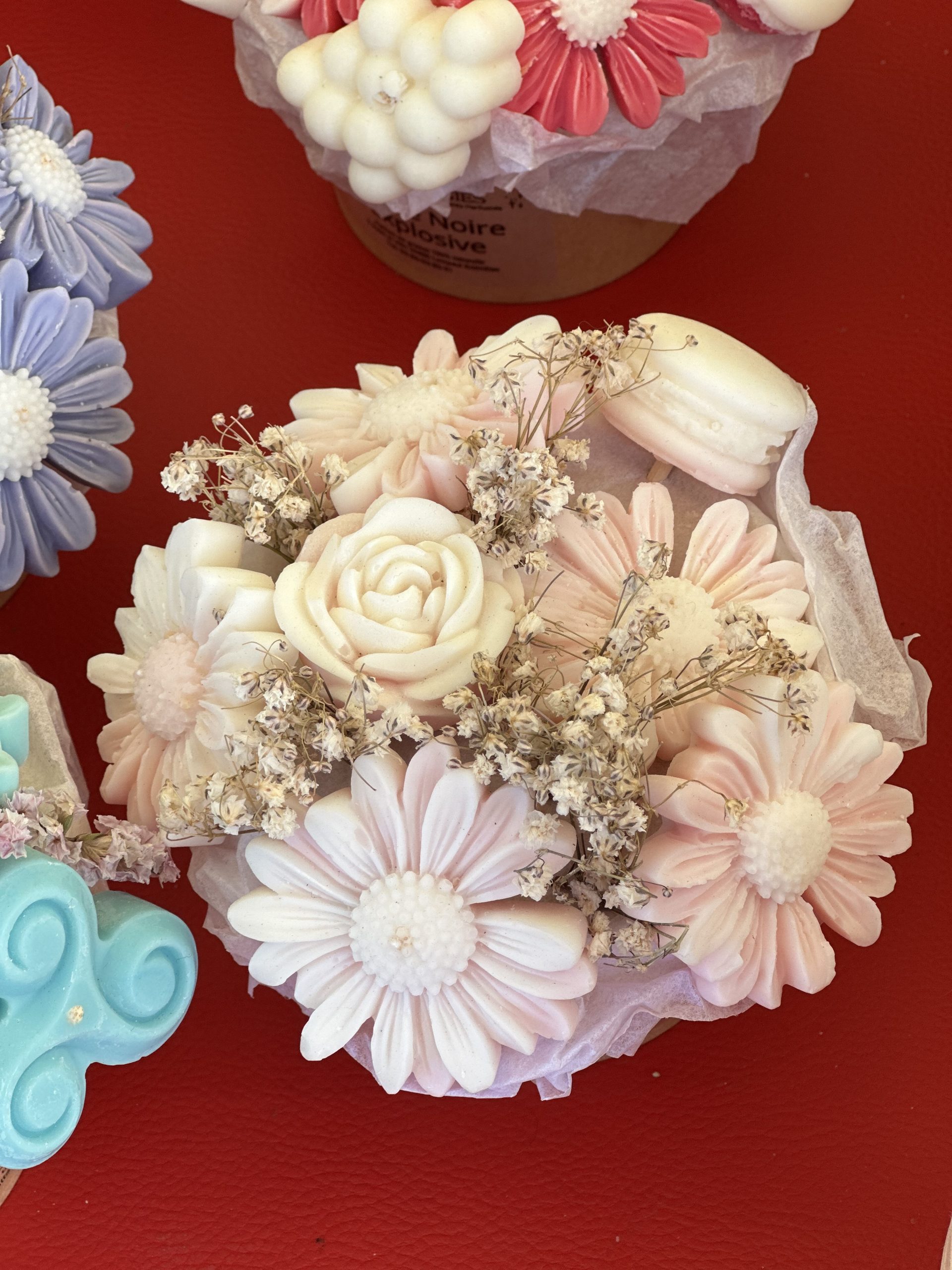 Bouquet rose et marguerite