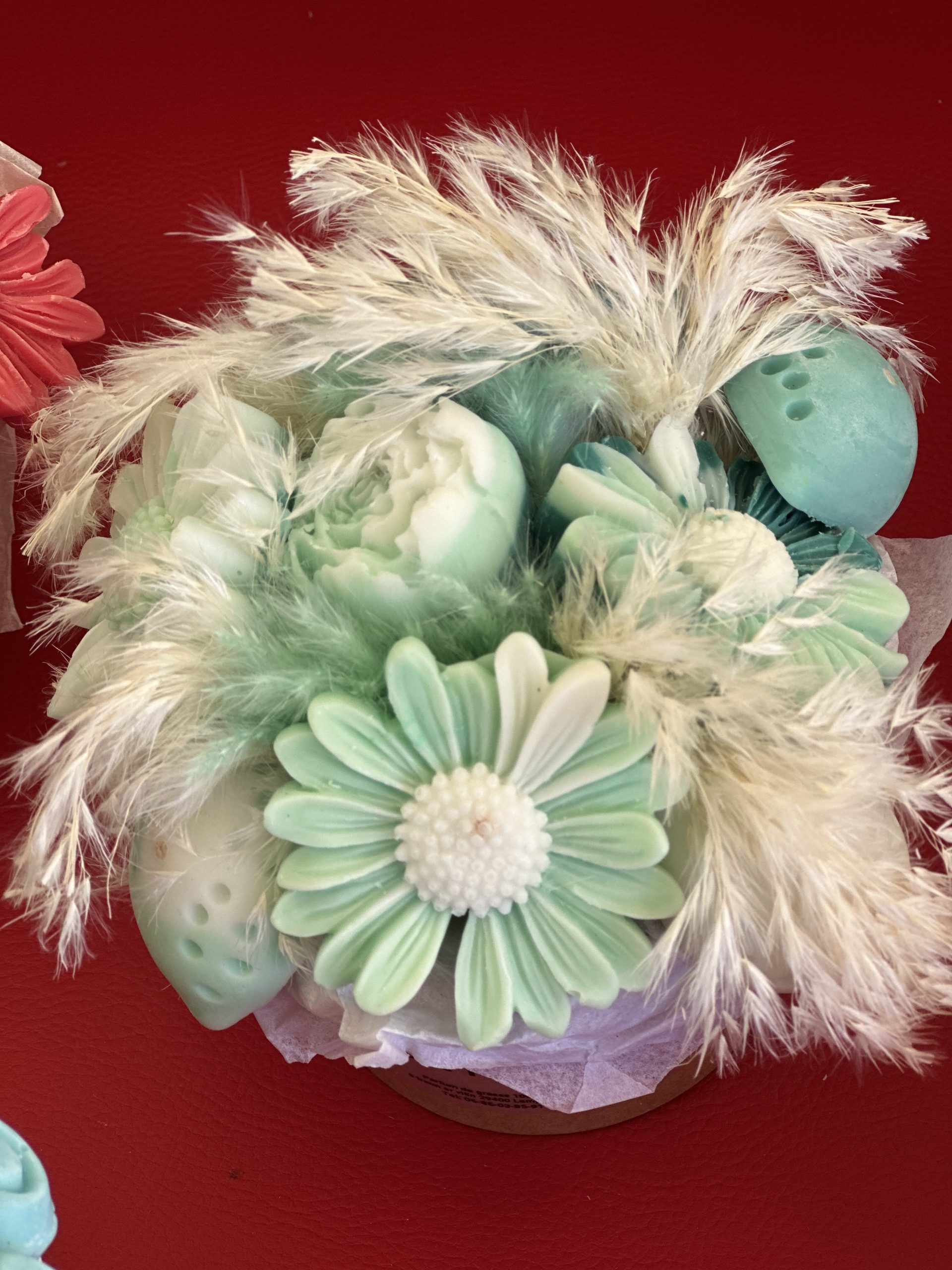 Bouquet fleurs et fruits